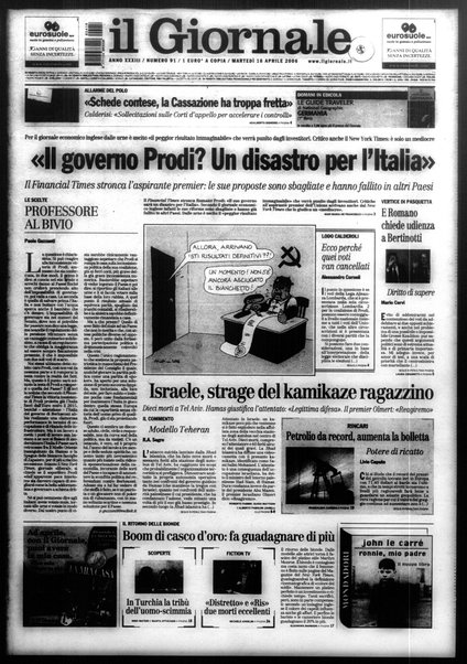 Il giornale : quotidiano del mattino